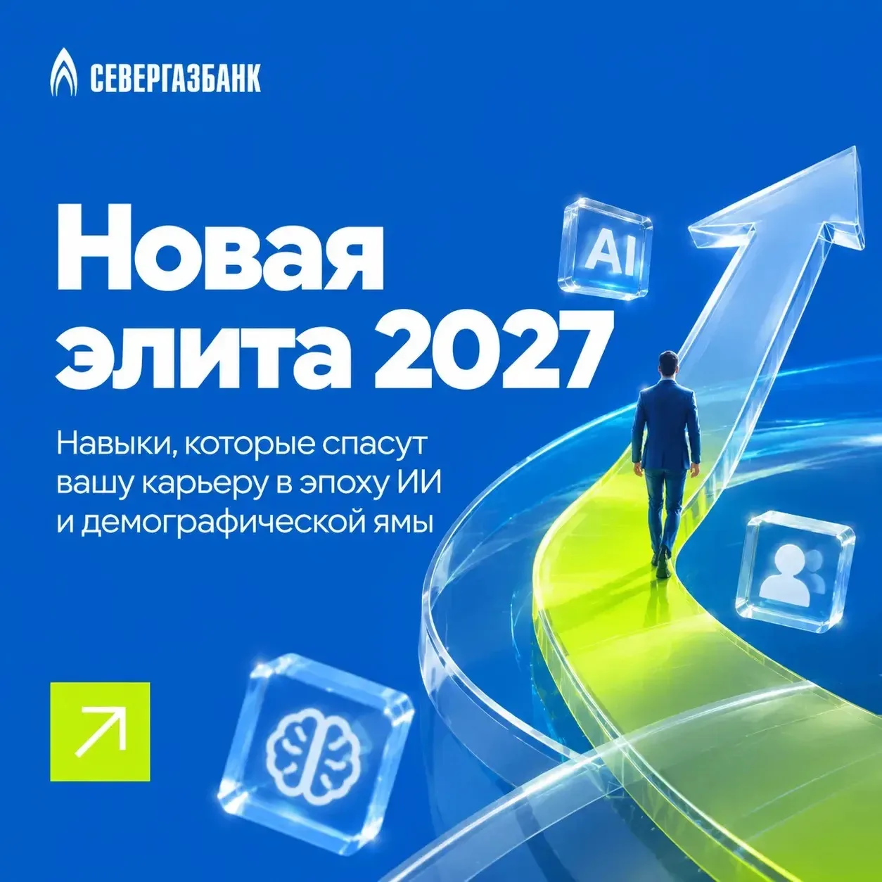 Новая элита 2027: навыки, которые спасут вашу карьеру в эпоху ИИ и демографической ямы