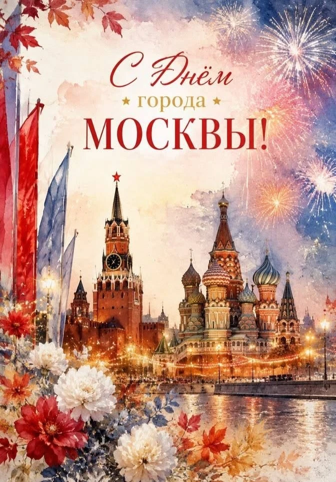 С днем города, бирюлевцы москвичи и гости столицы