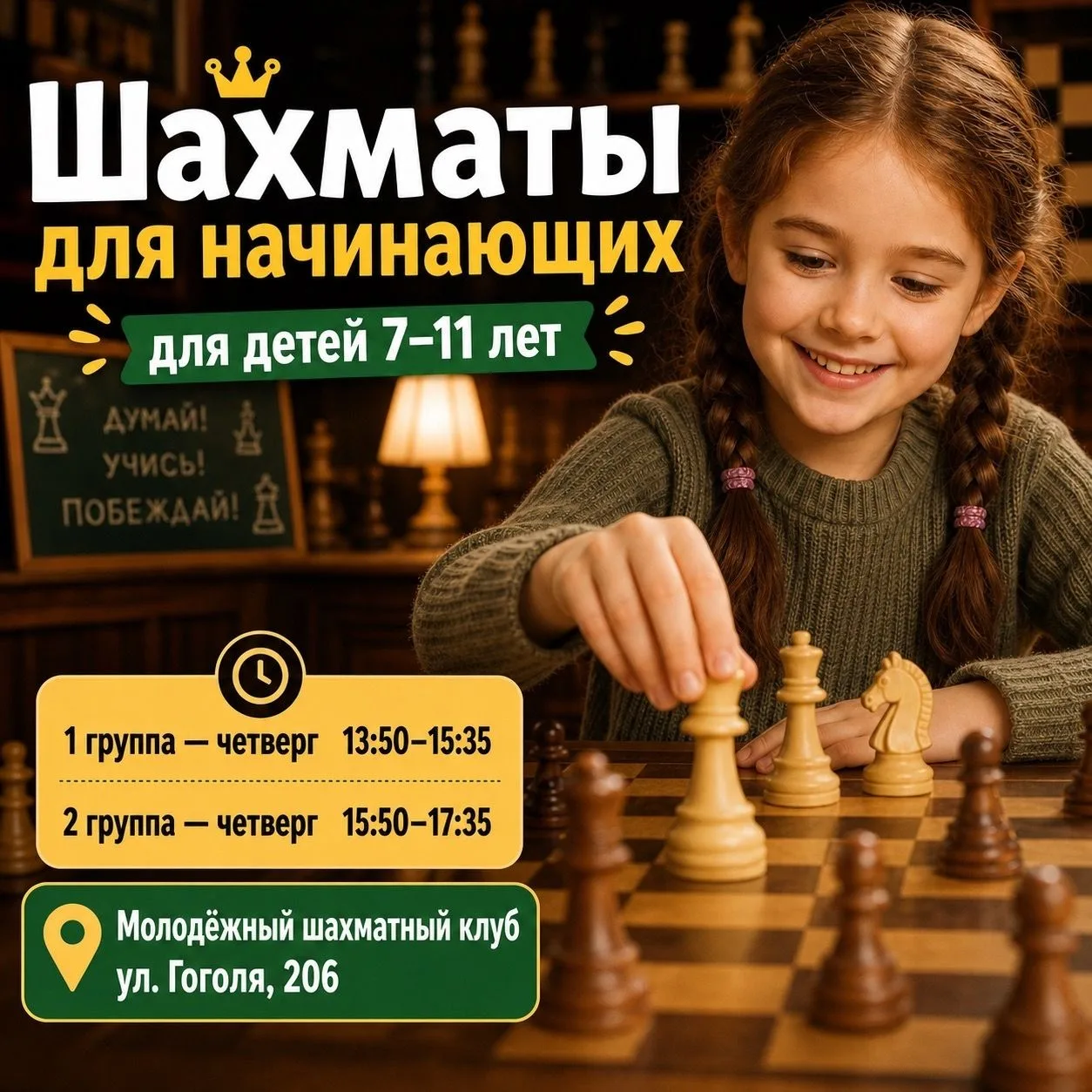 Думать быстрее, запоминать легче и побеждать чаще! 😎