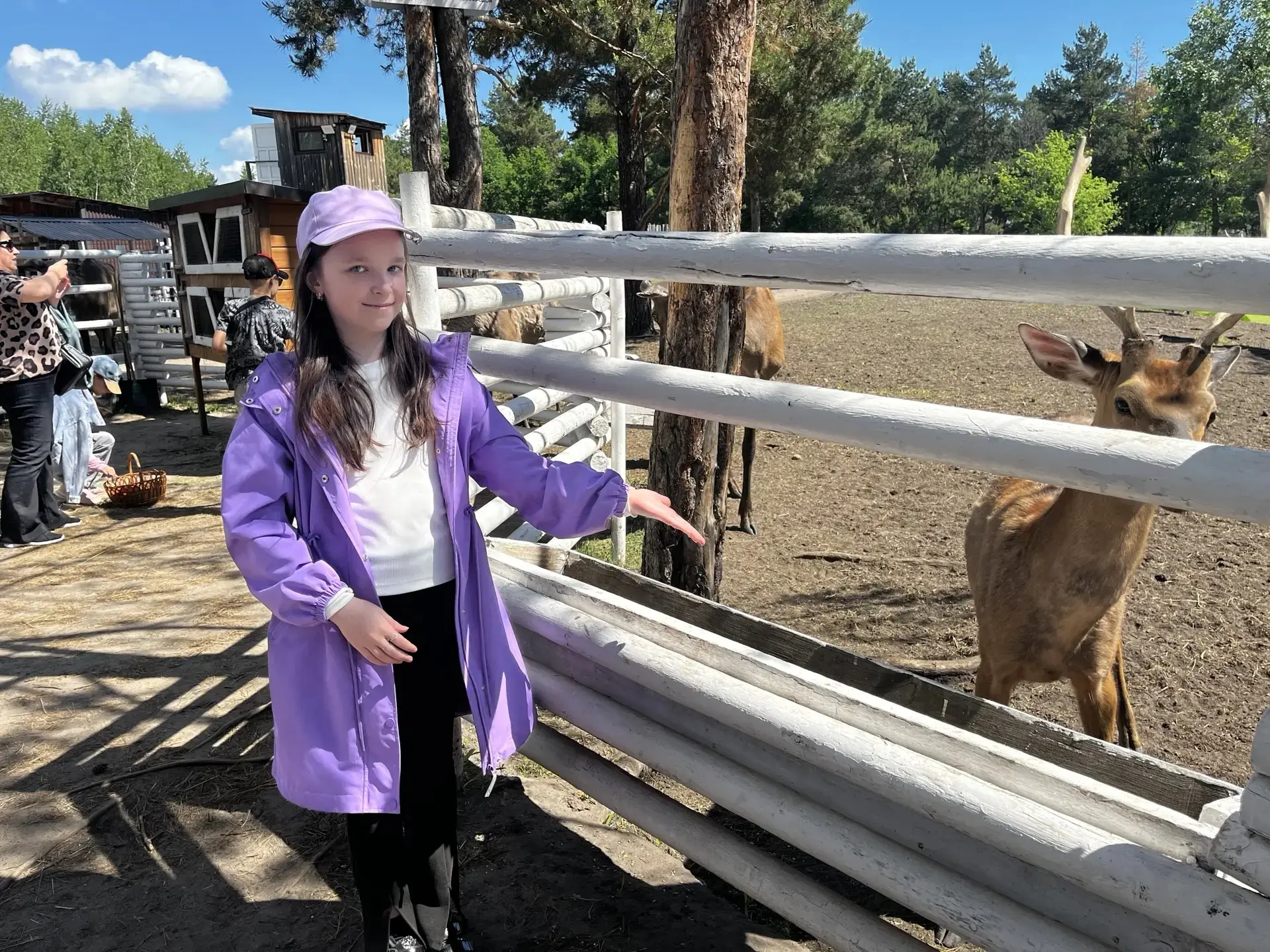🦌Путешествие 3В класса в сафари‑парк «Кречет»☀️  😊25 мая обучающиеся  3В класса отправились в увлека