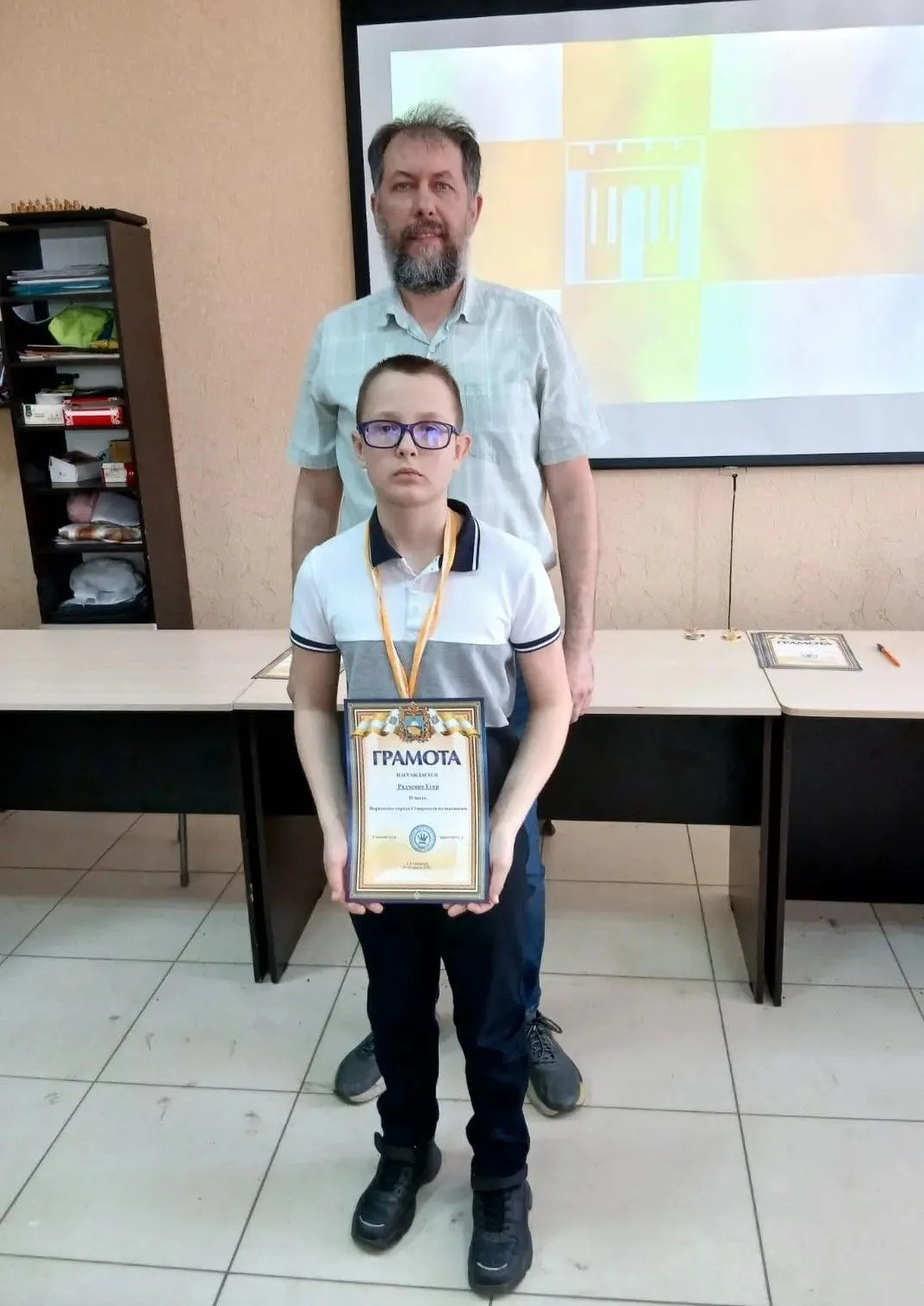 #УспехиУчеников🎉Городское первенство по шахматам♟️, проходившее в Ставрополе с 1 по 3 апреля, стало 