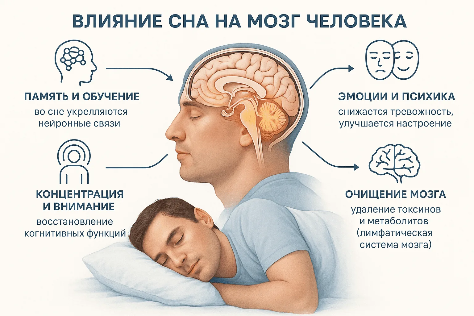 Как сон, стрессоустойчивость и творчество формируют наш мозг
Головной мозг - не статичная структура,
