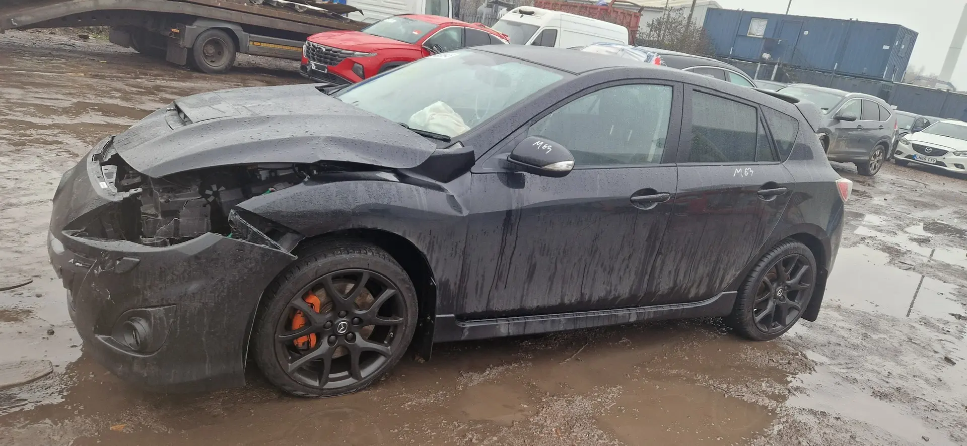 Куплена в разбор Mazda 3 BL MPS 2.3 L3K9 пробег 54 тыс