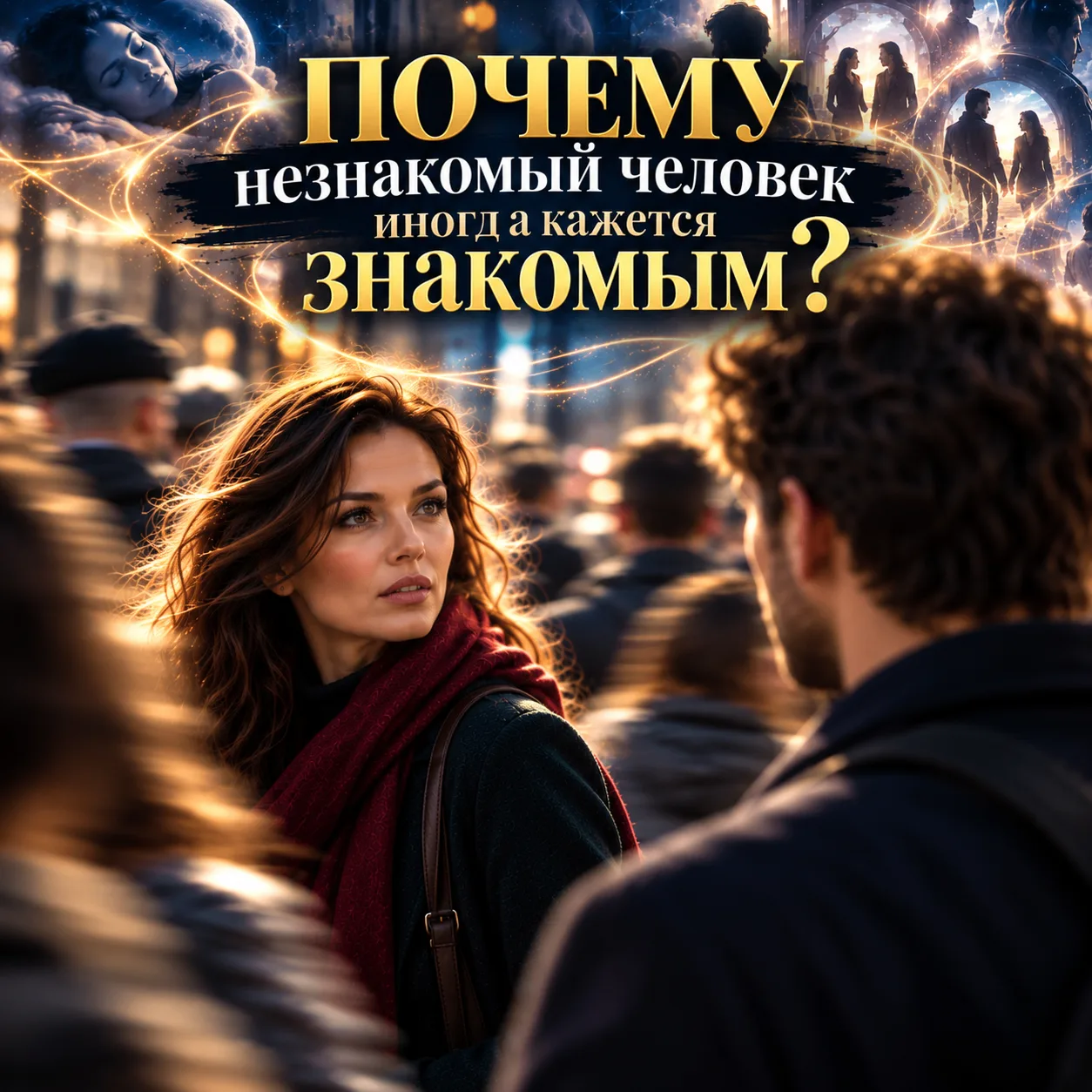 👀ПОЧЕМУ НЕЗНАКОМЫЙ ЧЕЛОВЕК ИНОГДА КАЖЕТСЯ ЗНАКОМЫМ?