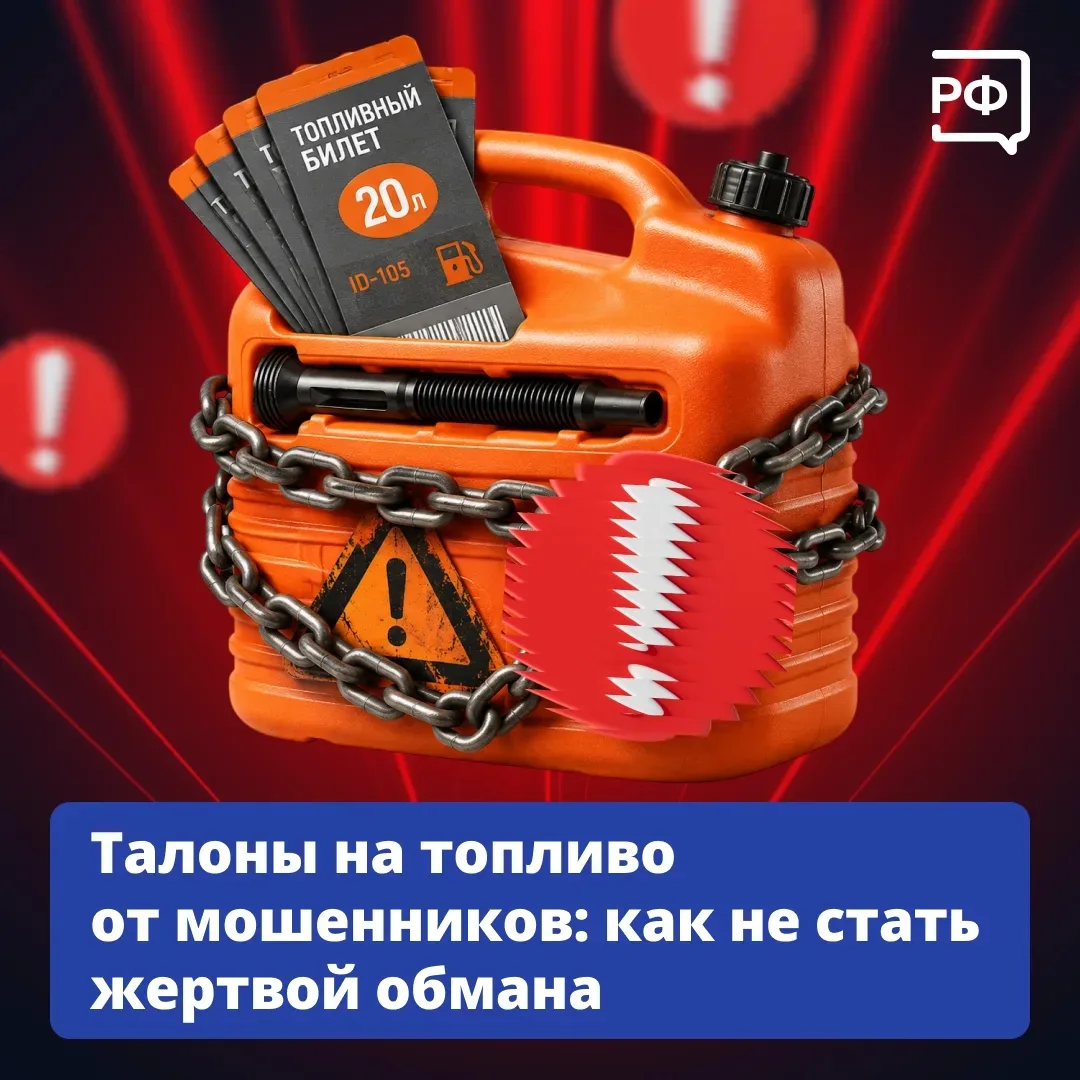 🚩 Осторожно: мошенники предлагают бензин «без очереди»