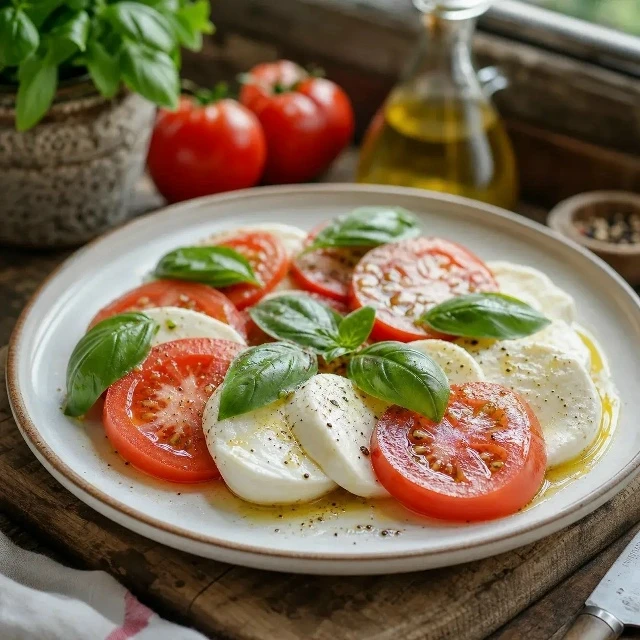 Капрезе по-русски: дачный вариант