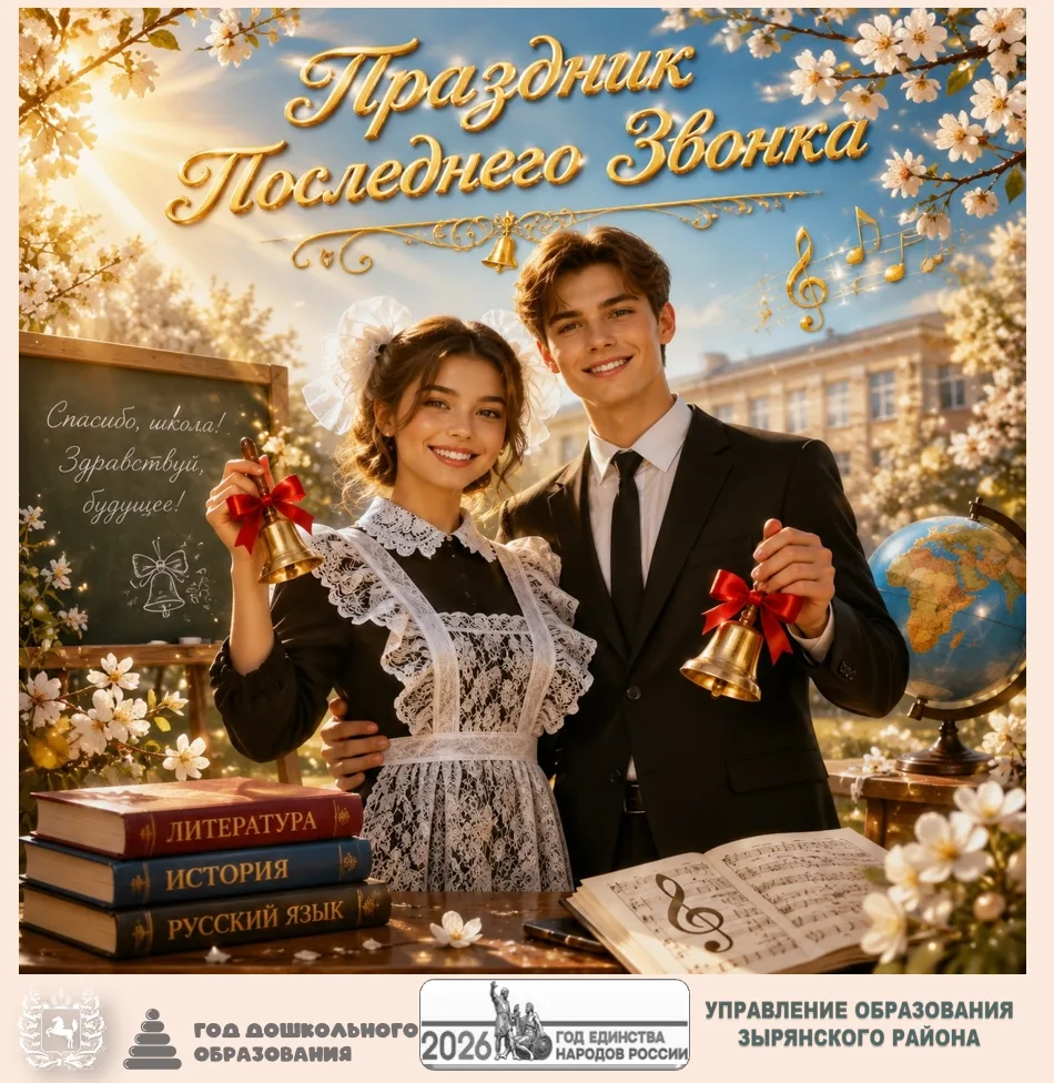 🎓 Поздравляем всех выпускников с Последним звонком!