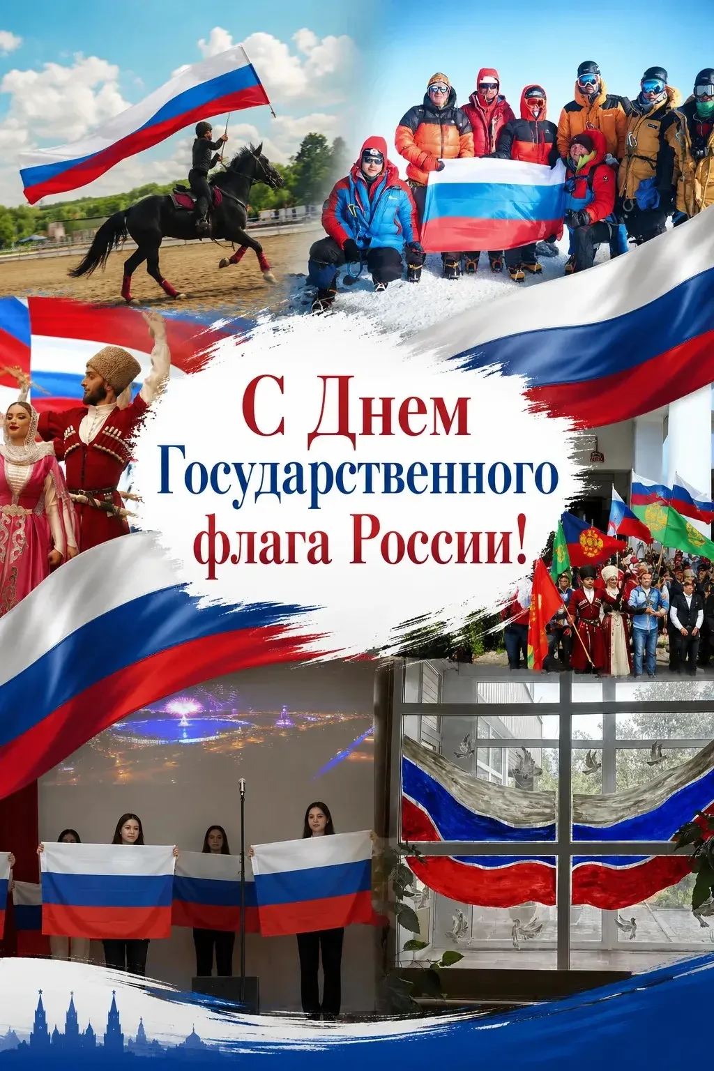 Под единым флагом одна страна