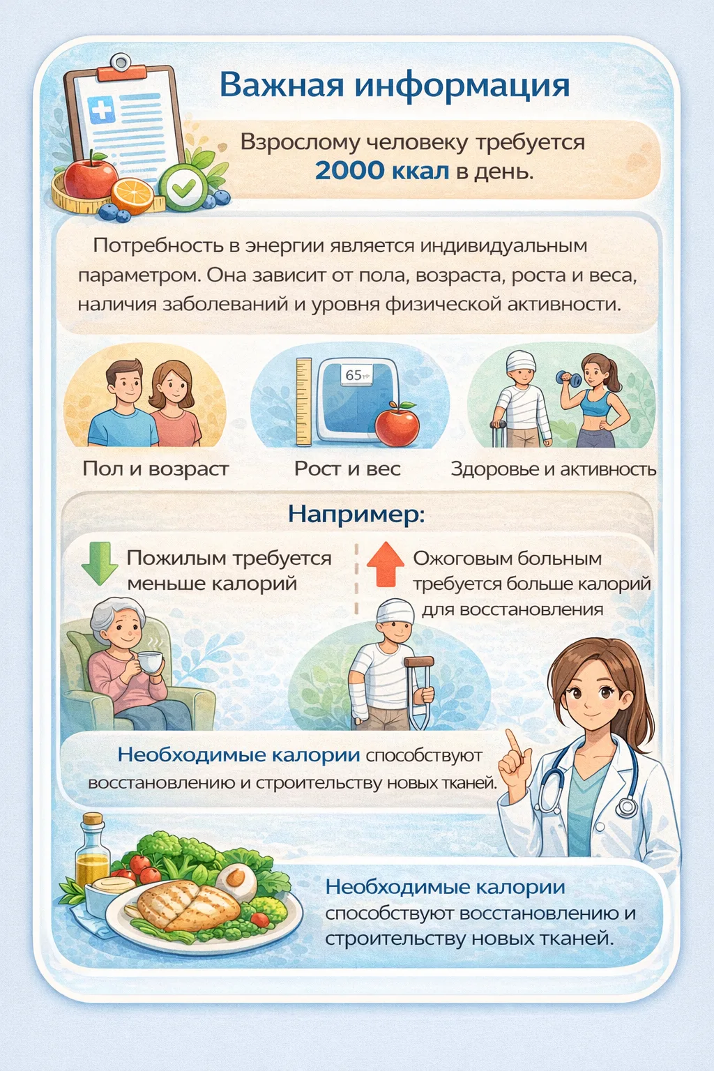 Здоровое питание является основой для обеспечения нормальной жизнедеятельности организм...