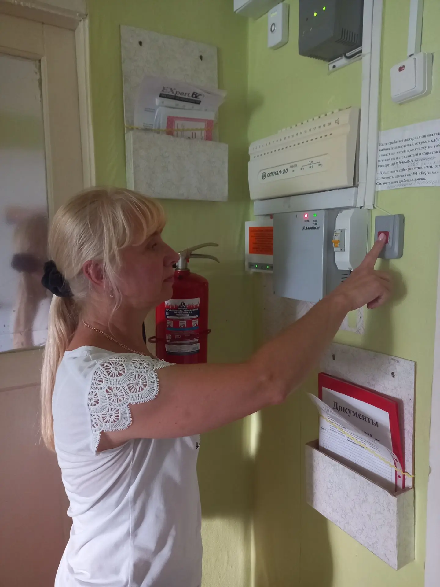 В нашем детском саду прошли Всероссийские учения при совершении преступления террористи...