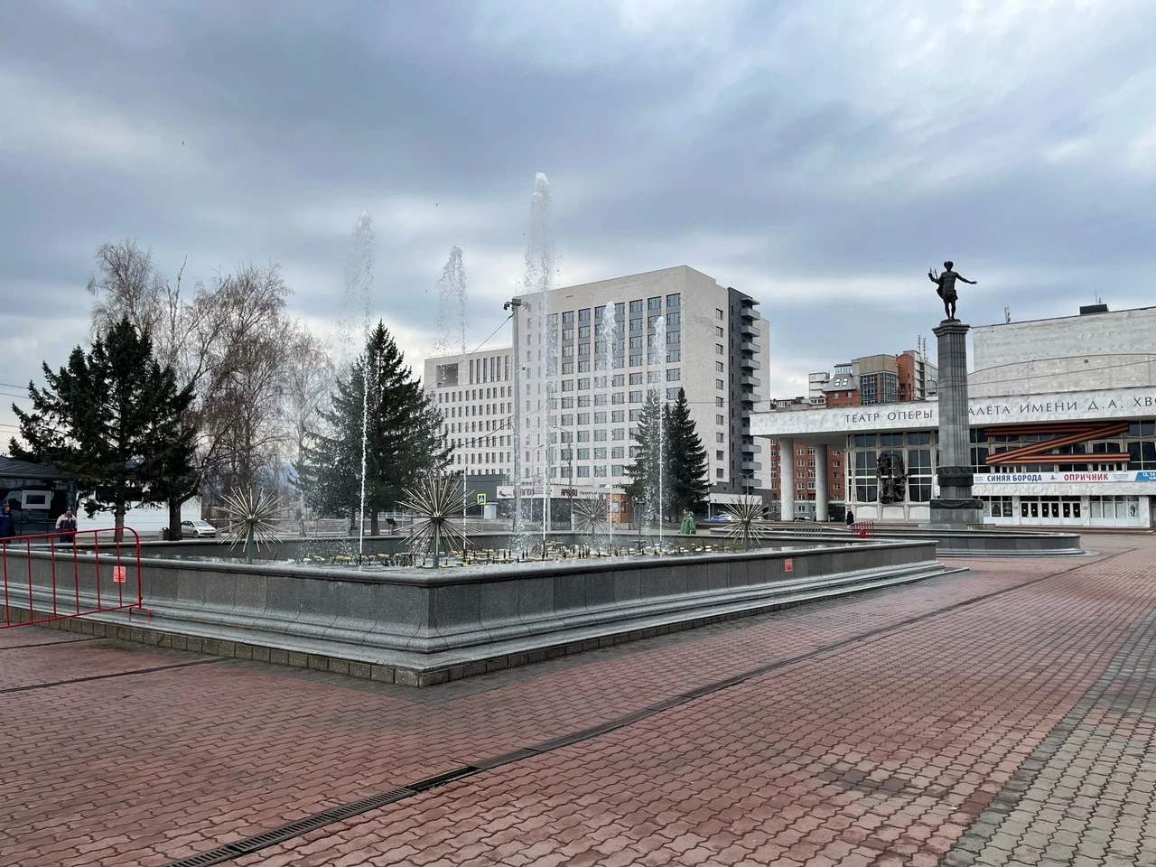 Сегодня завершится сезон фонтанов в Красноярске