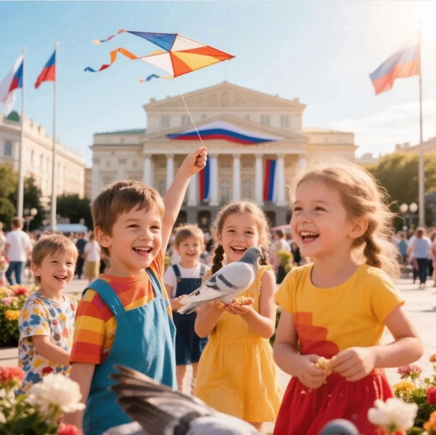 ПОЗДРАВЛЯЕМ С ДНЁМ ЗАШИТЫ ДЕТЕЙ!