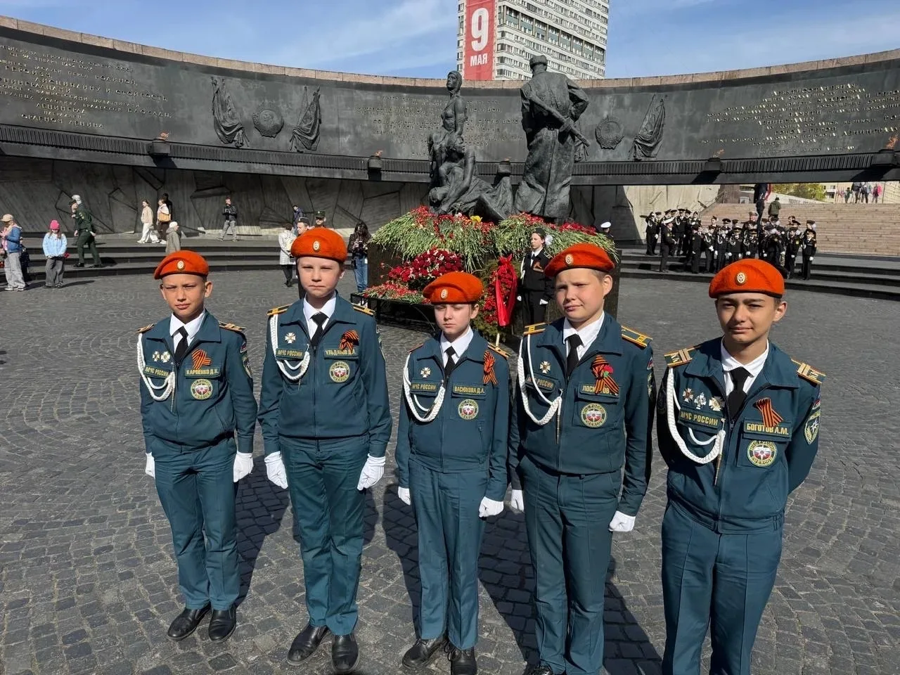 🏅 Честь, достоинство и верность долгу! 9 мая 2026 года наши кадеты приняли участие в торжественной в