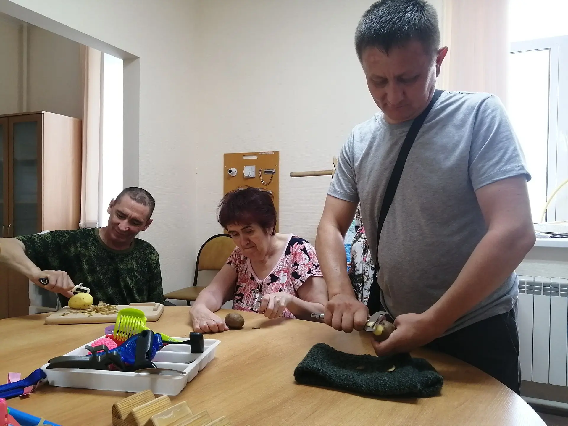 🍴            Сегодня, с целью обучения пользованию техническими средствами реабилитаци...