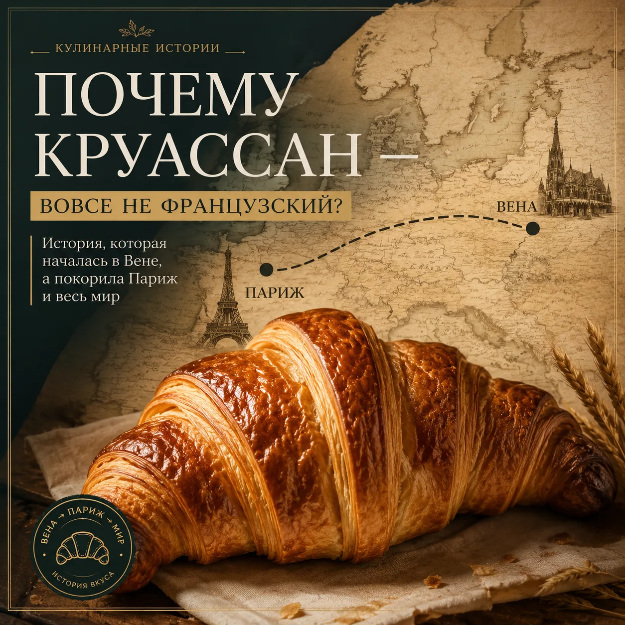 Почему круассан — вовсе не французский?