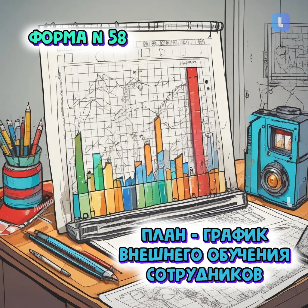 🔥 Размещаем форму № 58 "План - график внешнего обучения сотрудников". Можно скачать.

На Линко обно