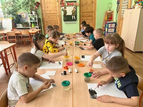 🎗В преддверии священного праздника- Дня Победы- в нашем детском саду «Солнышко» проход...