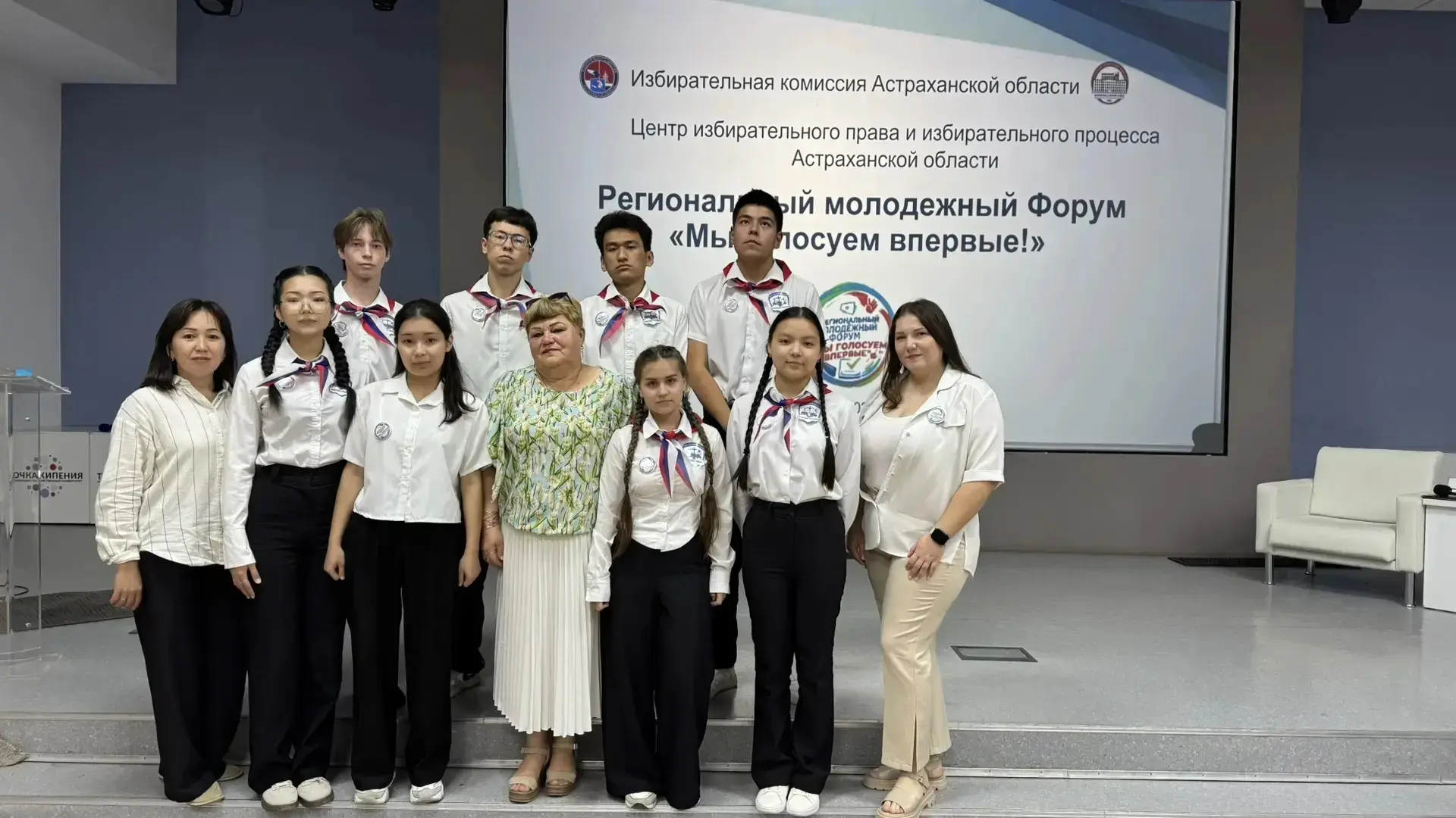 Преподаватель Баранова Е.В., а по совместительству председатель молодёжной избирательно...