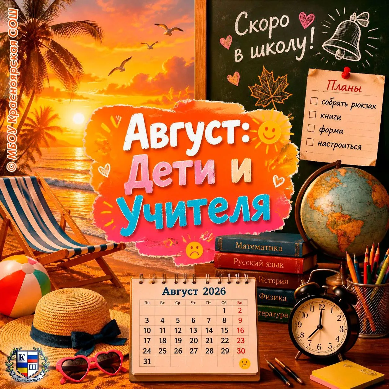 ☀️🍑 Август. Жара. Арбузный сок по локтям. Ноги в песке. И тут ты случайно бросаешь взг...