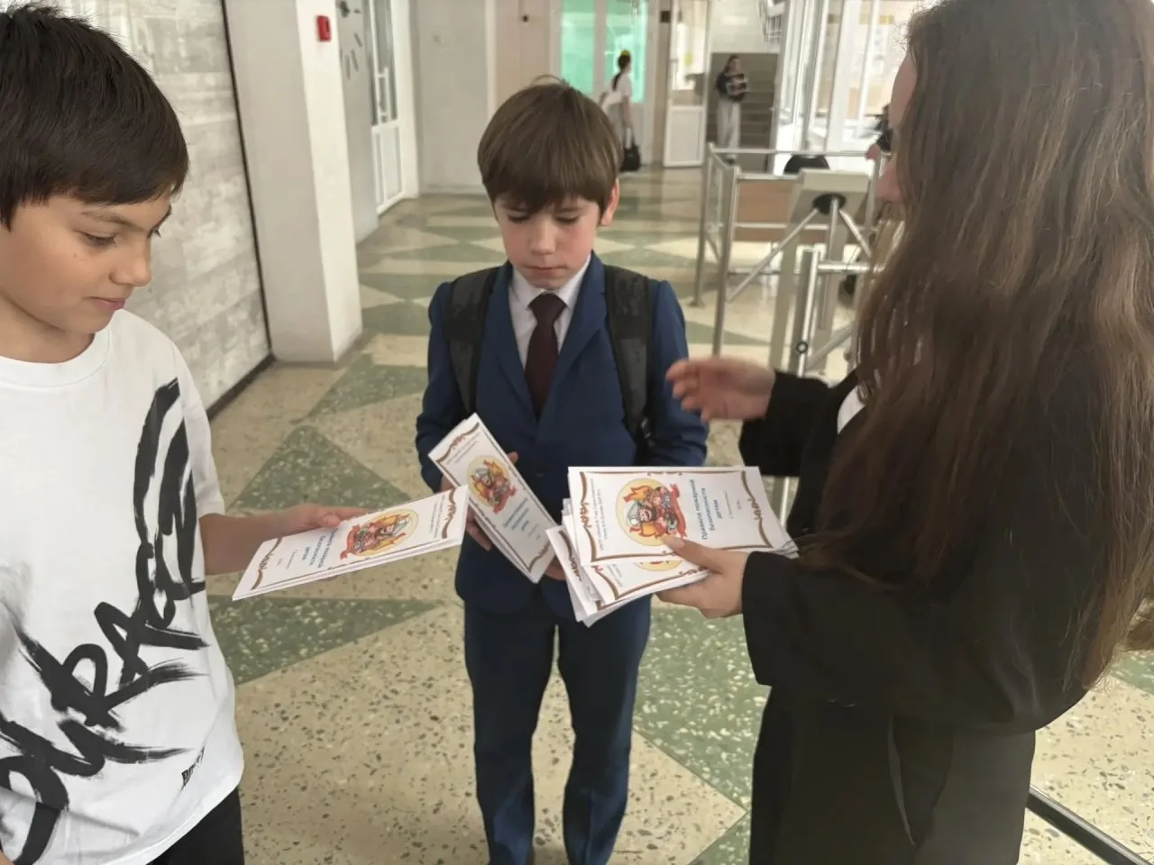 В Лицее прошли открытые уроки по культуре безопасности, посвященные правилам безопасног...