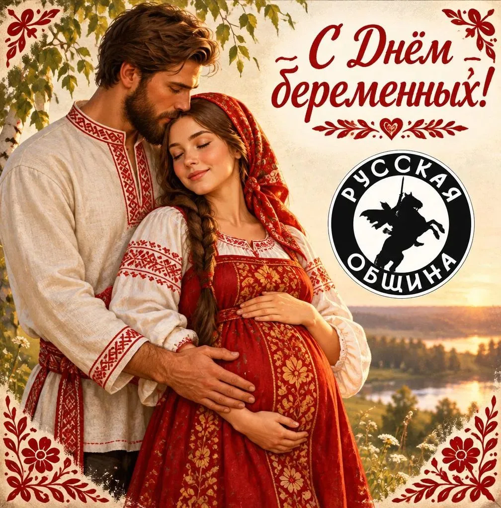 Родные наши, девушки, будущие мамы! С праздником, с Днем беременных!