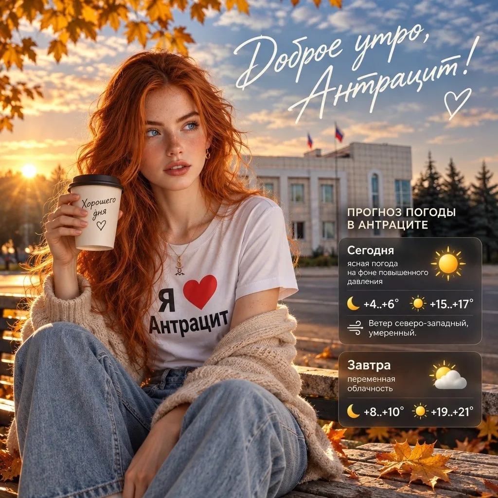Доброе утро, дорогие антрацитовцы! 🌅