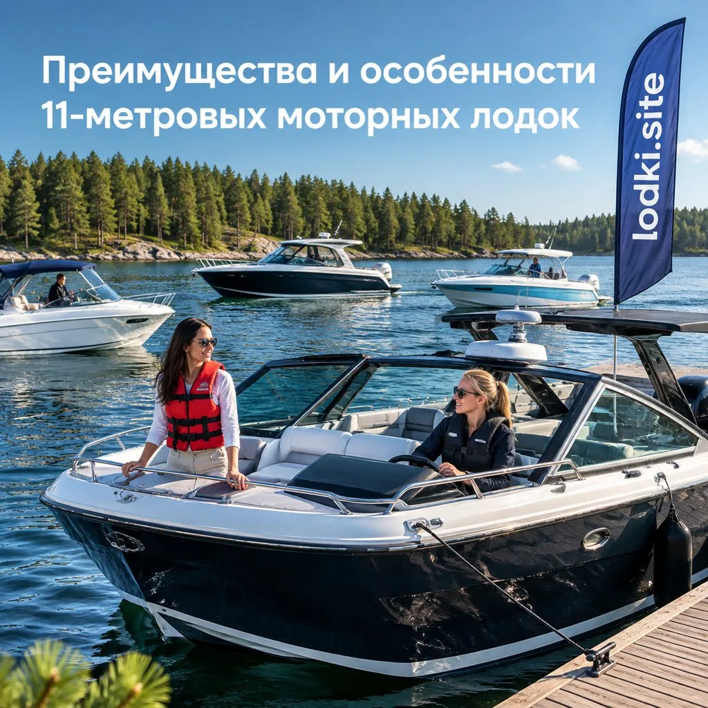 Преимущества и особенности 11-метровых моторных лодок