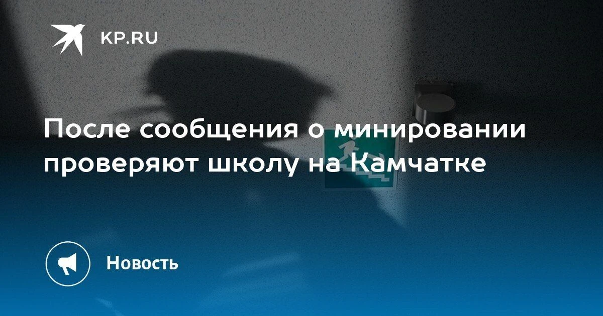 В Петропавловске-Камчатском одну из школ эвакуировали из-за сообщения о минировании