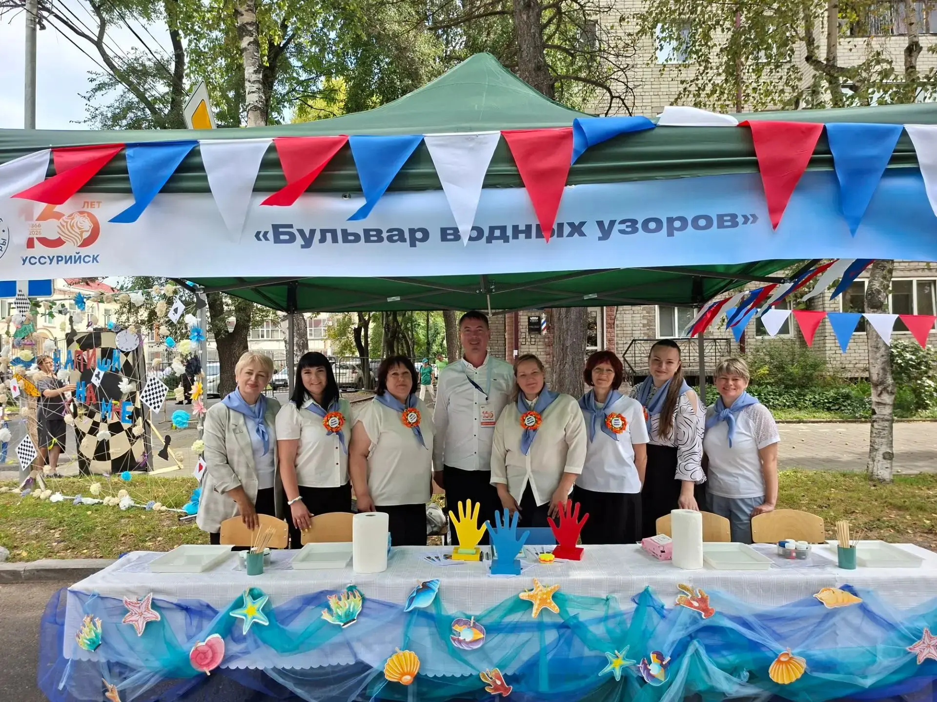 🎨 Магия на воде: как мы покоряли «Бульвар водных узоров»!
