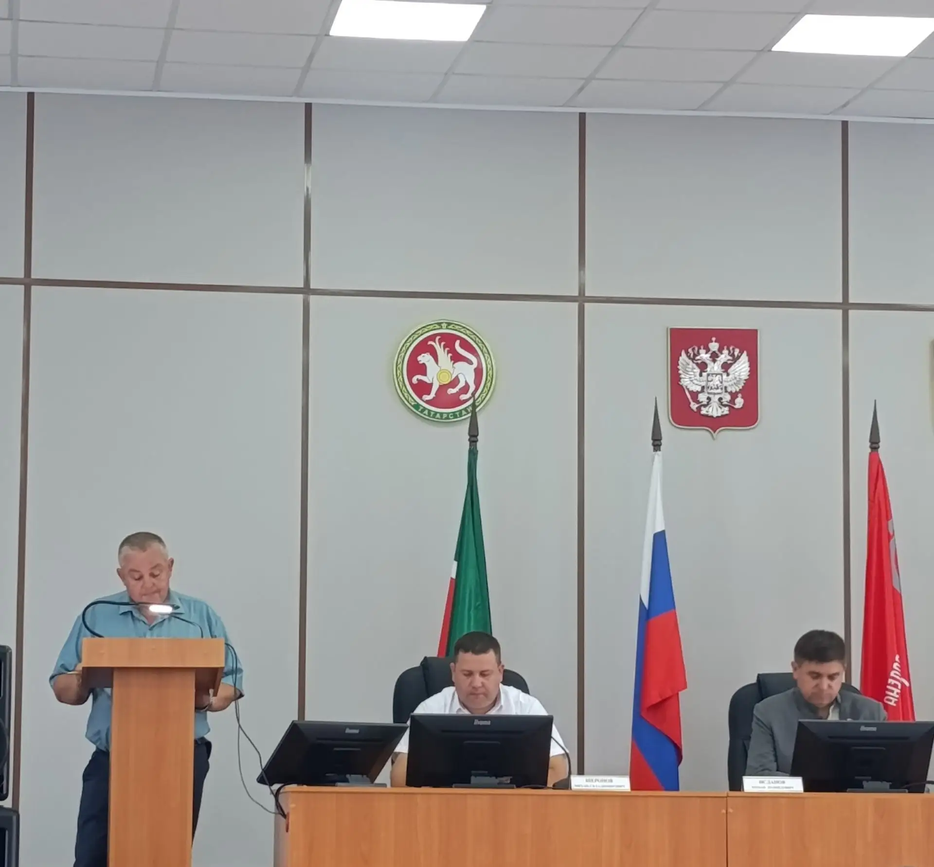 Глава Приволжского сельского поселения Сергей Спирин отчитался о социально-экономическо...