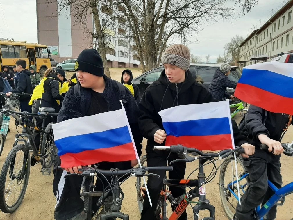 Велопробег в честь Дня Победы  4 мая учащиеся нашей школы в знак памяти и уважения к тем людям, кото