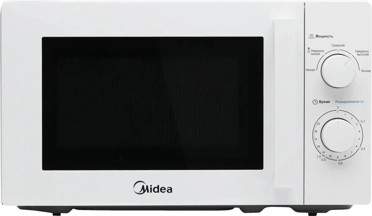 Микроволновая печь Midea MM720CY6-W, 700Вт, 20л, белый