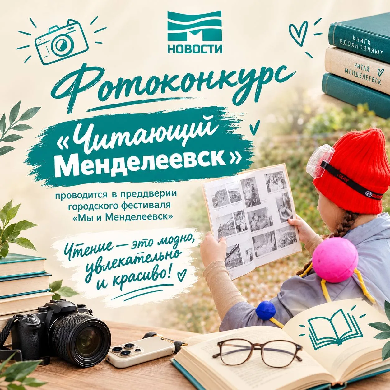 📷 Менделеевск, покажи свою книжную полку