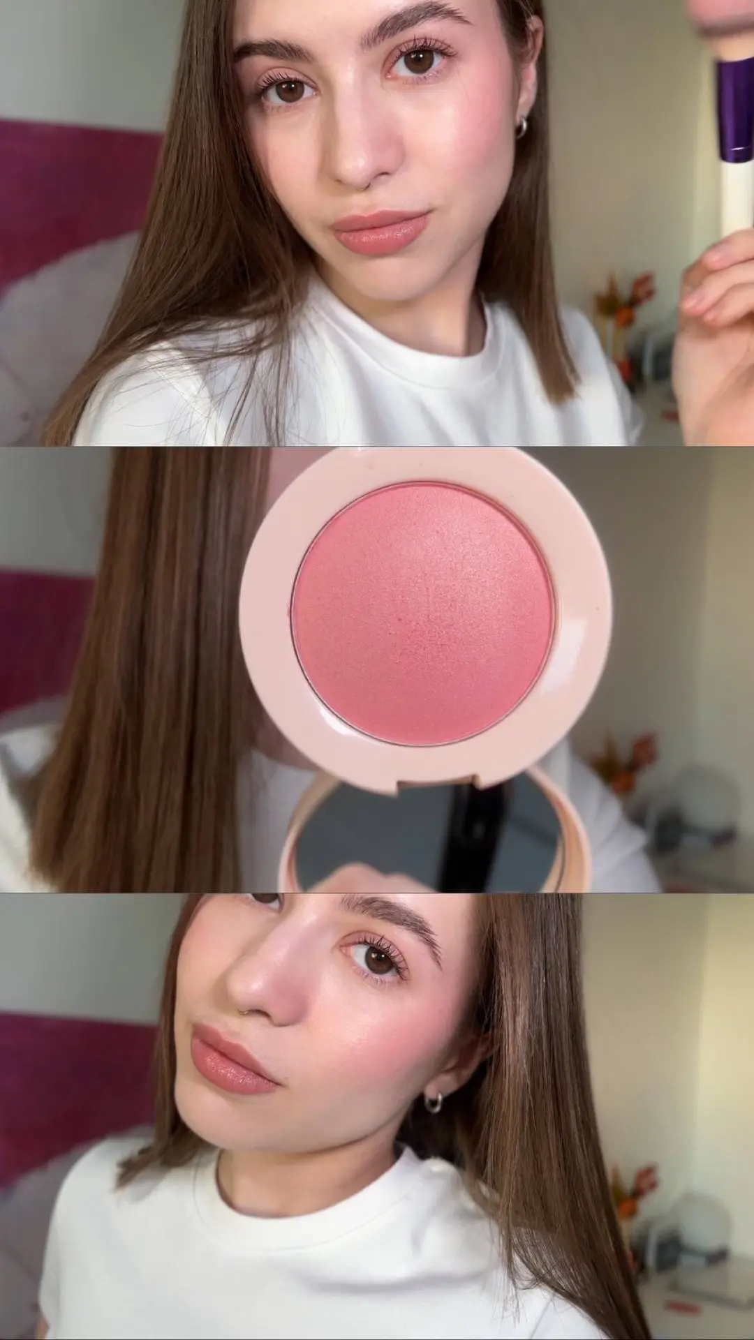 Давно не было румяных обзоров 🤭 NINELLE одарили меня новинкой - пудровыми румянами cal...