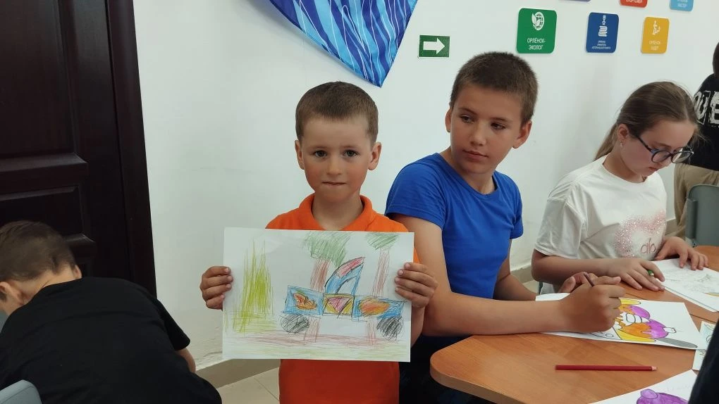 Третий день в нашем лагере прошел под названием "День творчества"🎤🎨