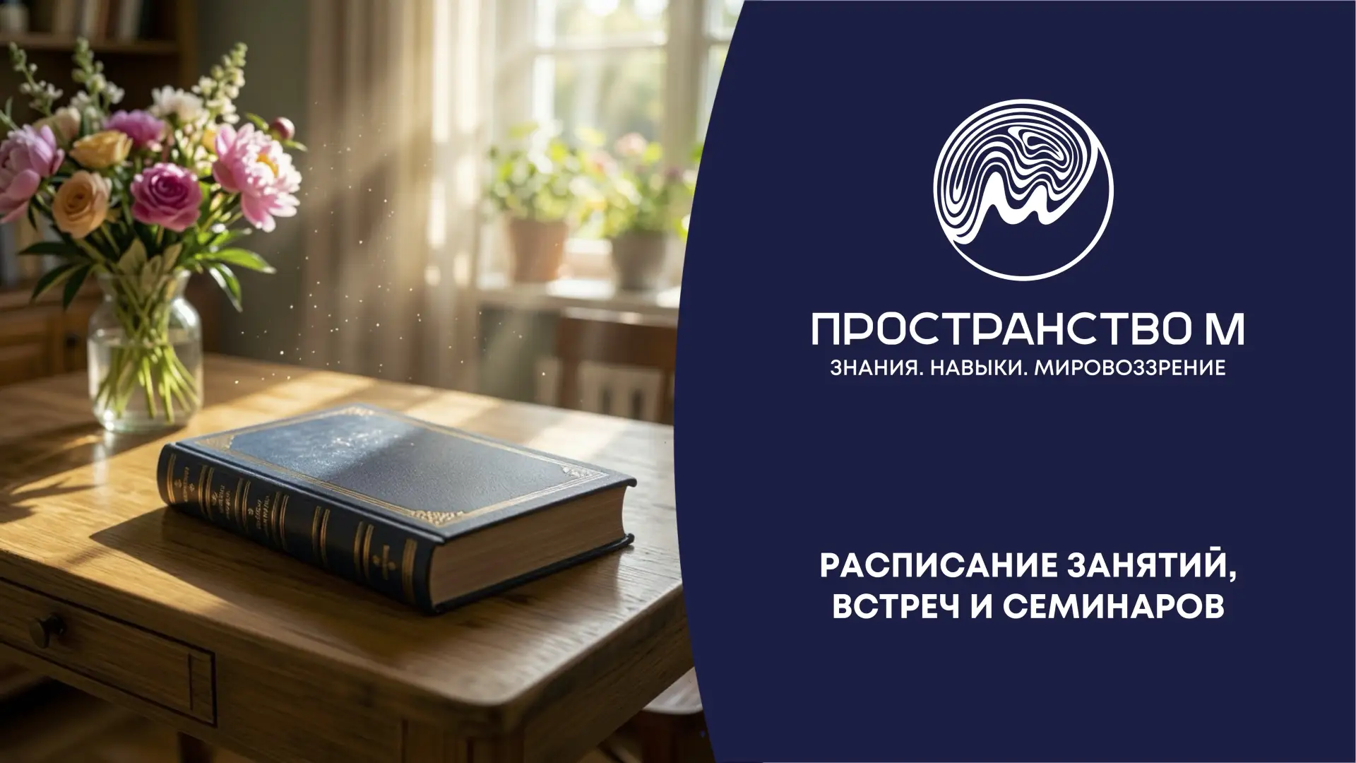 Желаем всем яркой и насыщенной недели! Делимся РАСПИСАНИЕМ занятий и встреч в Пространстве на неделю
