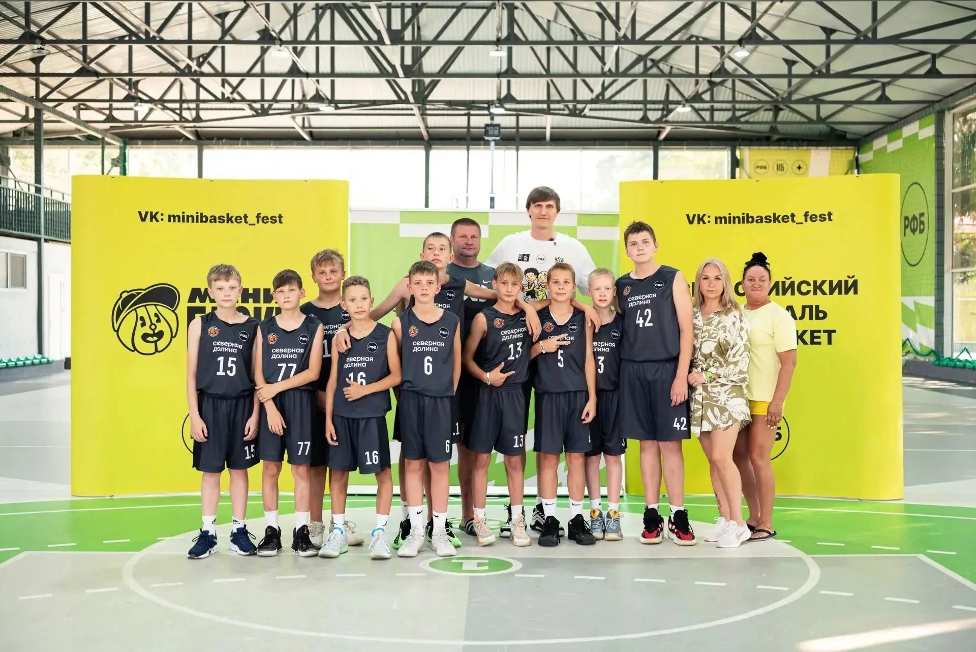 🏀 В поселке Сукко (г. Анапа) состоялся Всероссийский фестиваль детского баскетбола «Ми...
