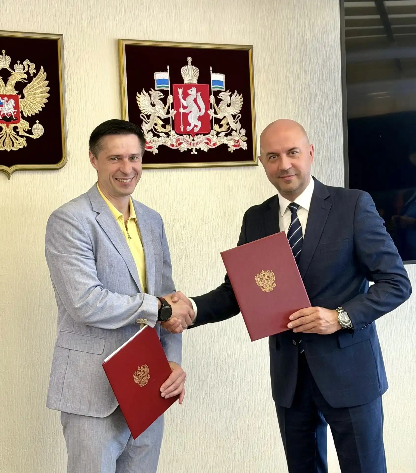 СОГАЗ и Министерство экономики договорились о сотрудничестве

📜Подписано соглашение о взаимодействи