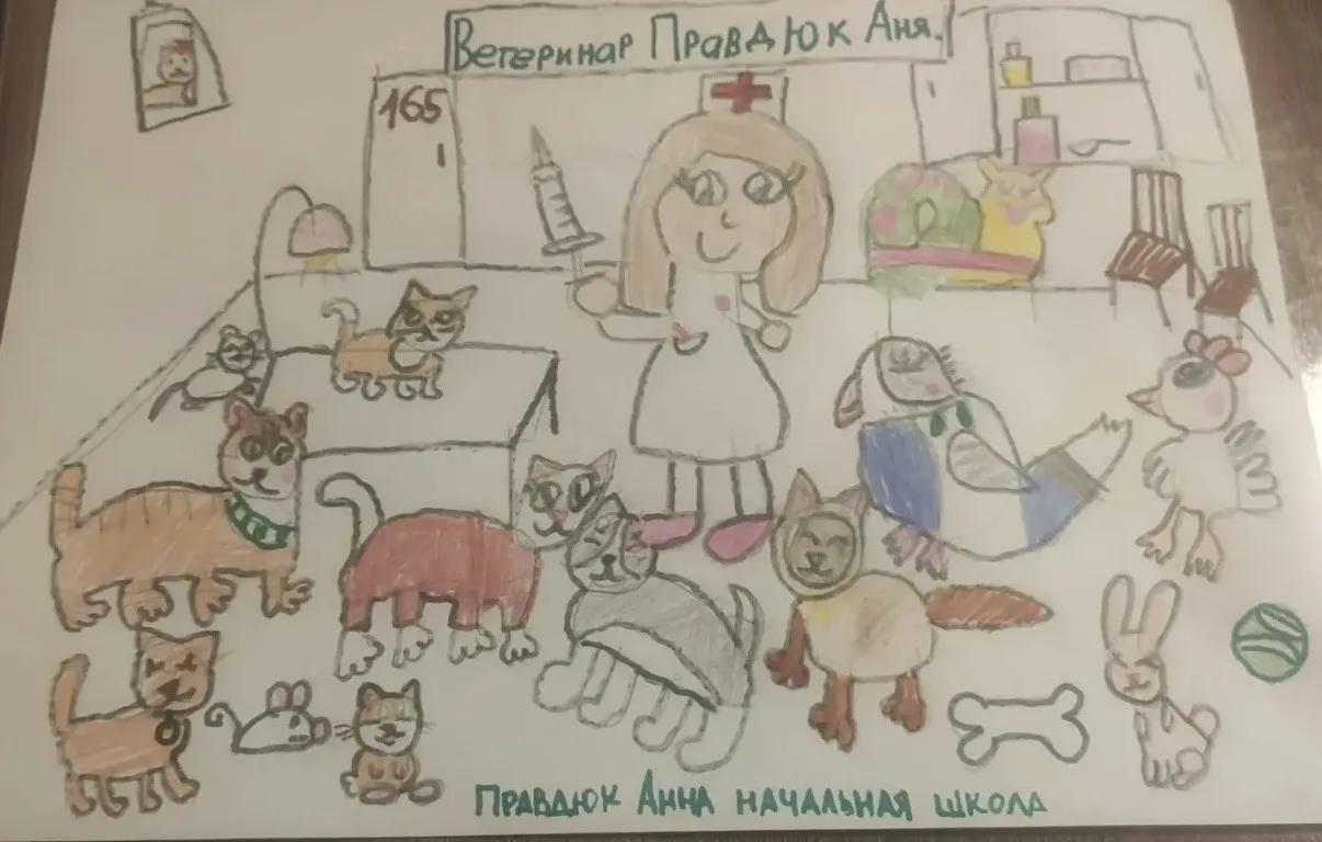 Наши ребята принимают участие в Региональном конкурсе детского рисунка «Профессионалы Промалимпикса»