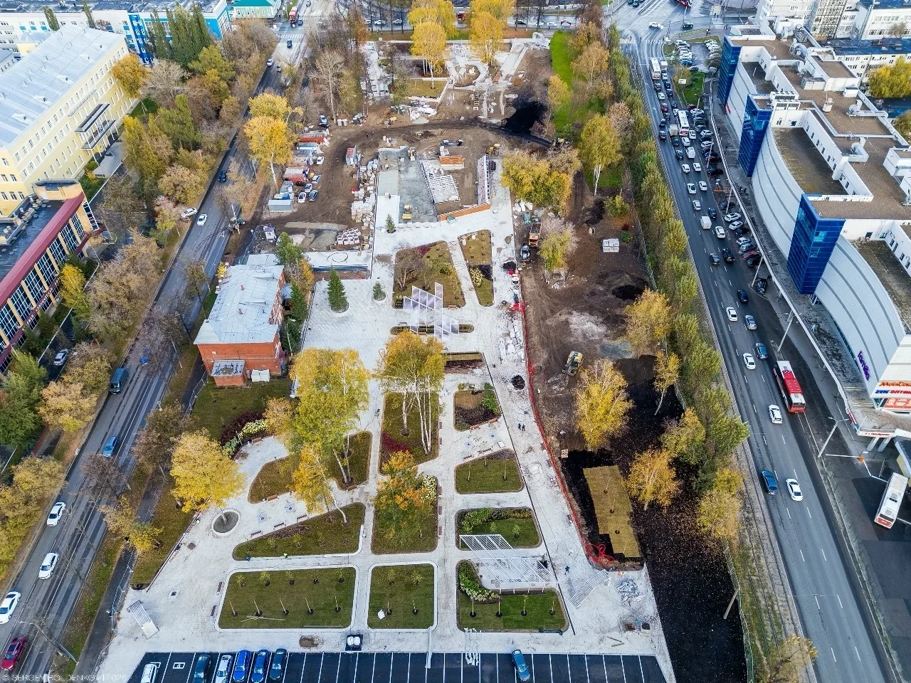 🌳 На территории бывшей инфекционной больницы в Перми создают Александровский сквер. Зд...