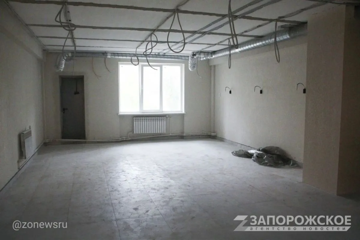 🎨 Капремонт мелитопольской детской художественной школы выполнен на 85%