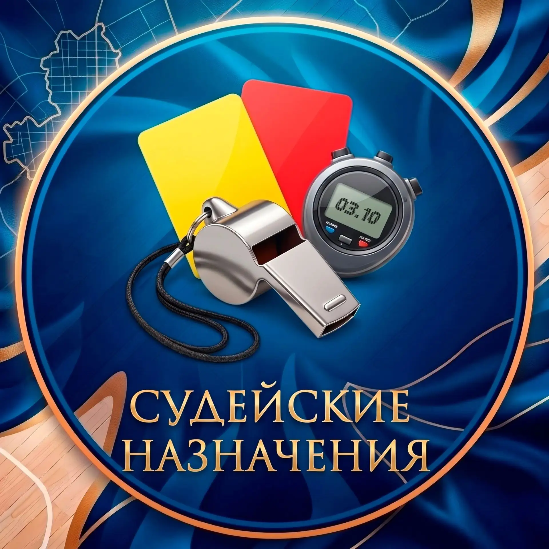 📋 Судейские назначения на матчи на 3 октября