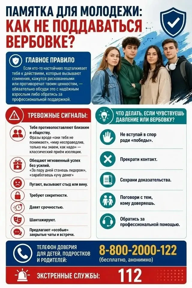 Как не поддаваться вербовке.