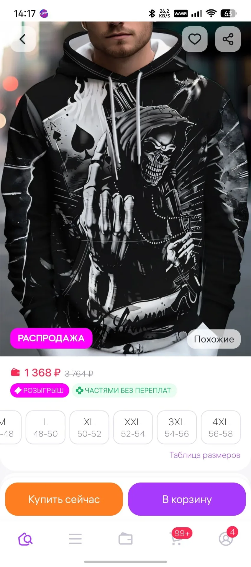Худи без утепления