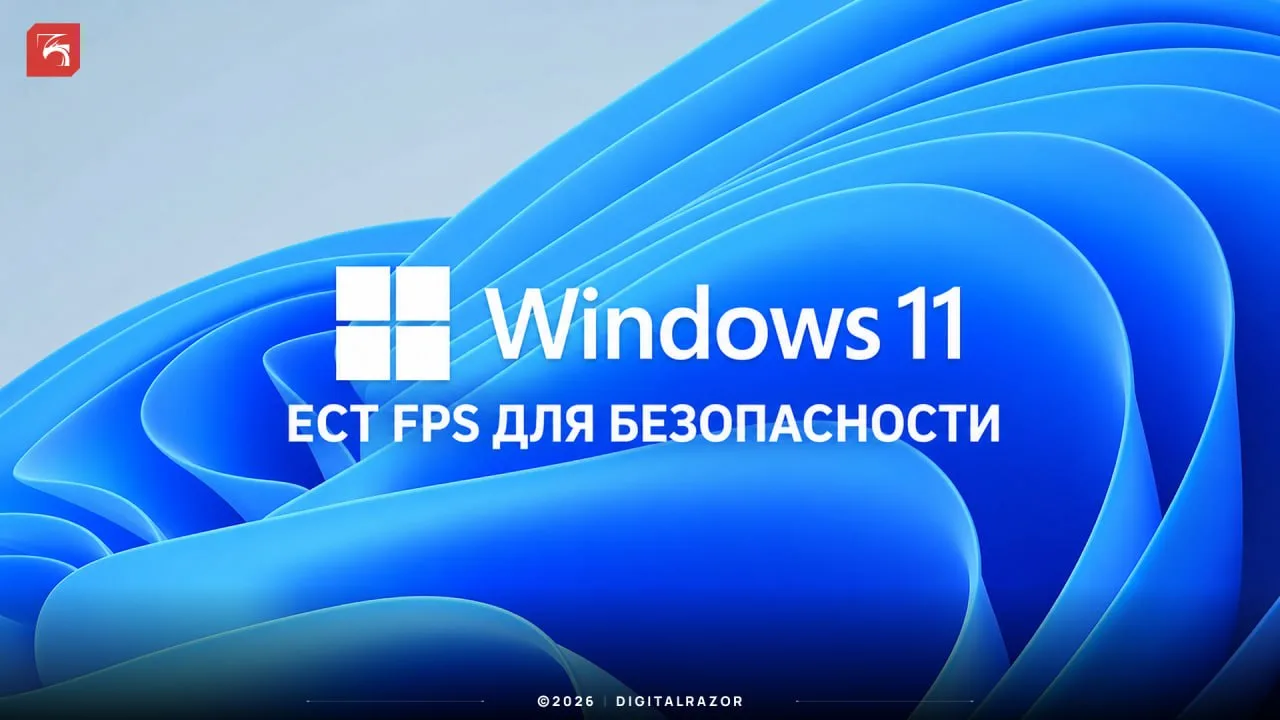🤯 Windows 11 может съедать FPS из-за важной функции безопасности