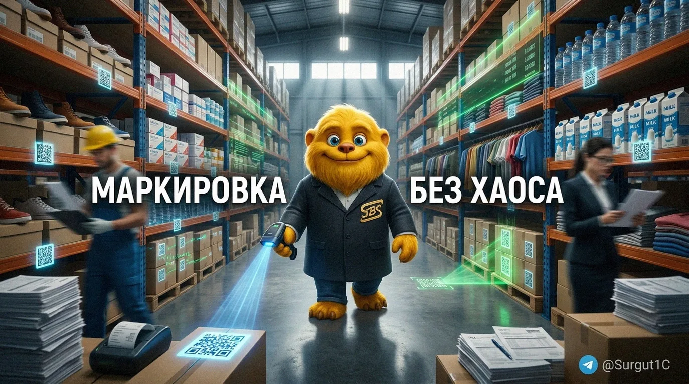 📌 Упрощаем жизнь с маркировкой: 1С:Маркировка в деле!