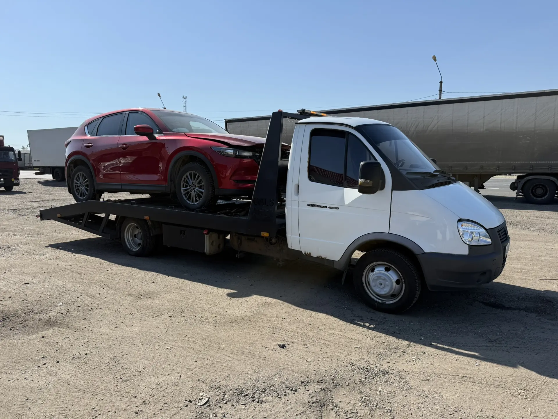 «Попали в неприятную ситуацию? Мы поможем! Доставили Mazda CX-5 в сервисный центр офици...