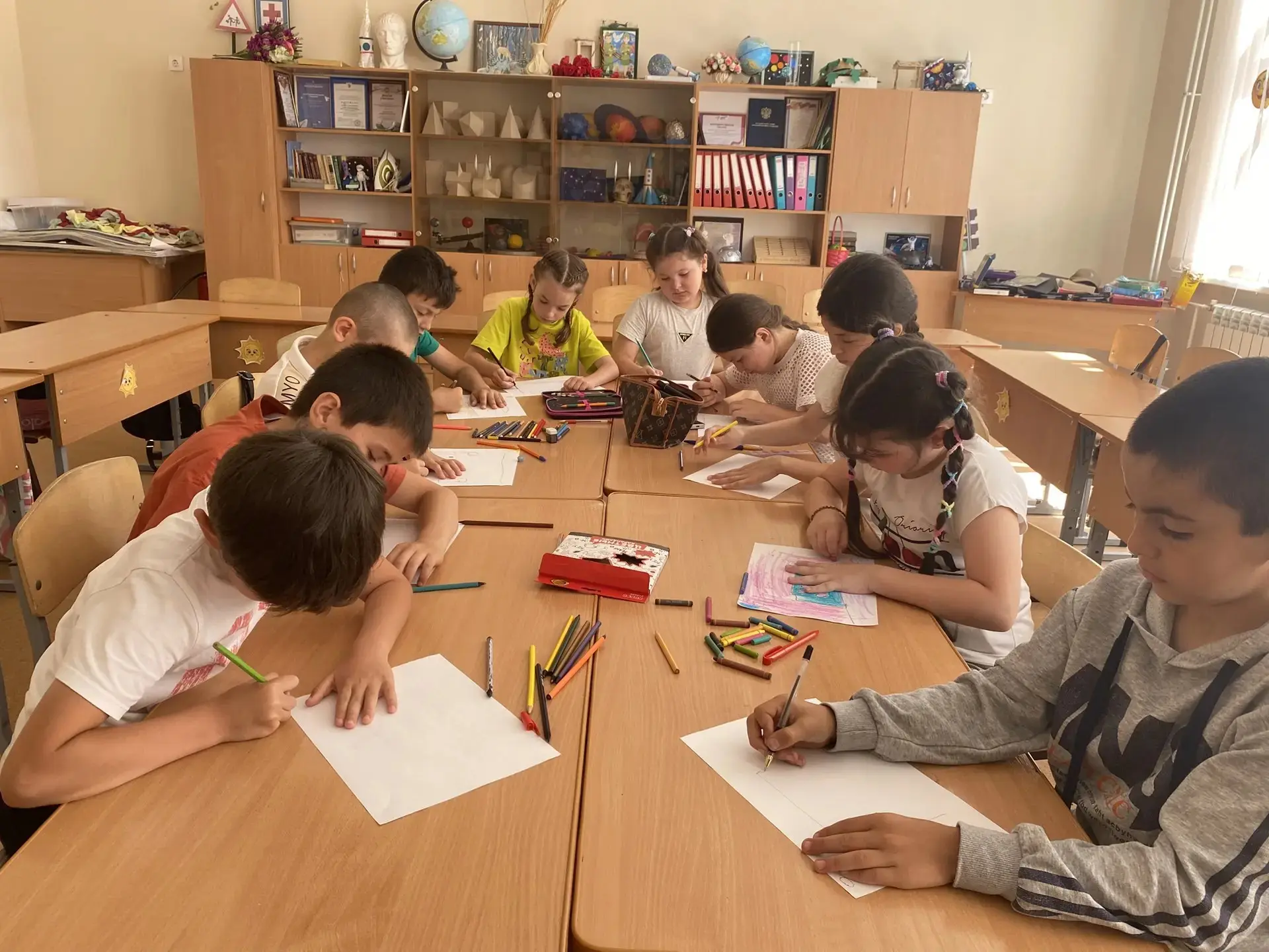 🧩В рамках психолого-педагогического сопровождения воспитанников лагеря «Солнышко» педагог-психолог 