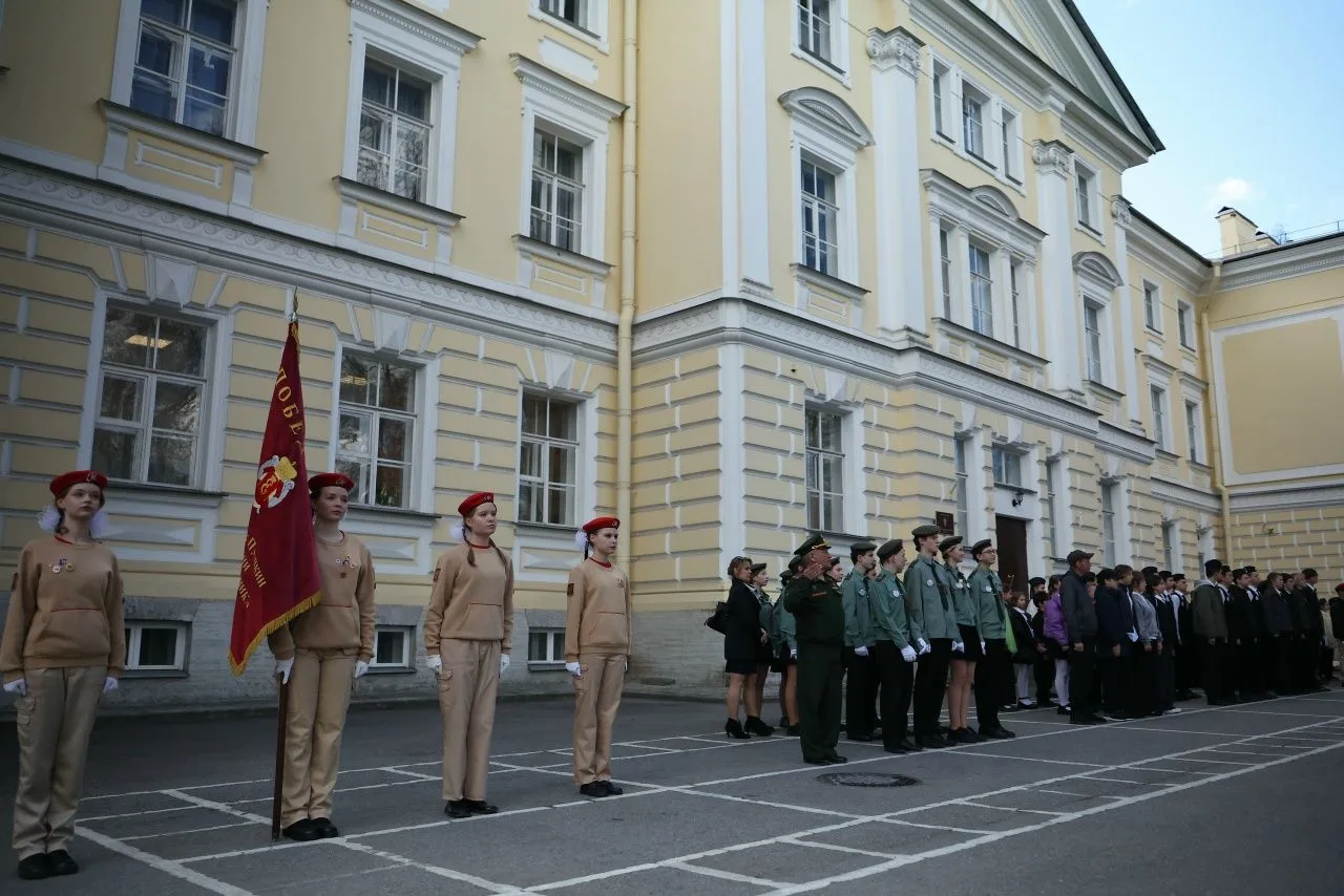 Завершился V конкурс строя и песни памяти подполковника Дмитренко В.В. в МО г.Пушкин   В преддверии 