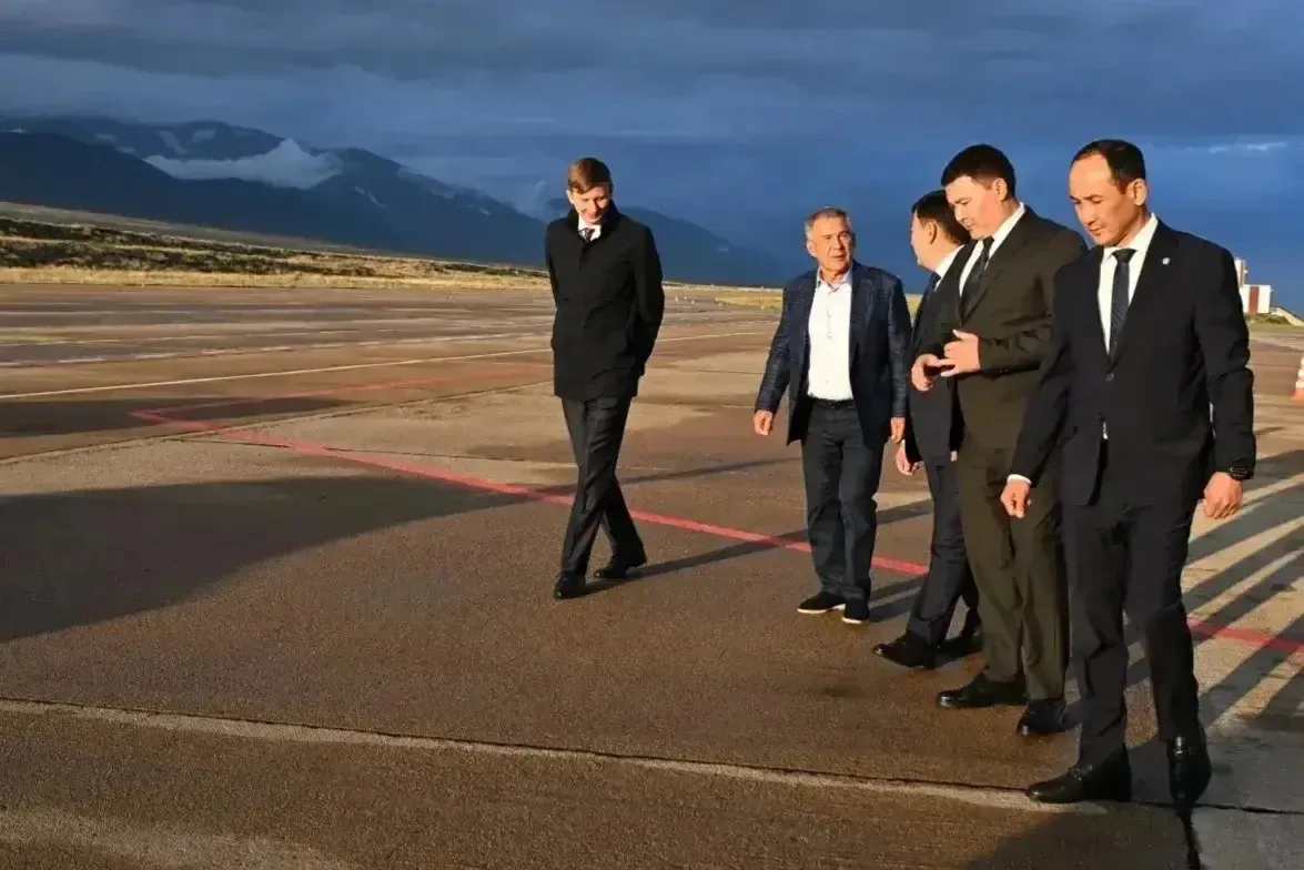 🇰🇬🤝Раис Татарстана встретился в Чолпон-Ате с президентом Кыргызстана Садыром Жапаровым